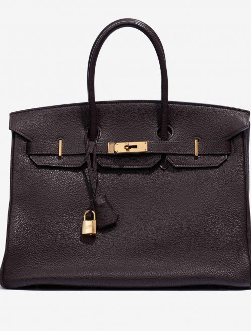 Hermès Birkin 35 Clemence Chocolate