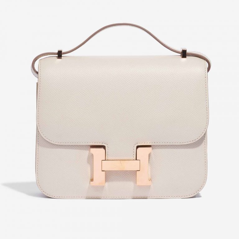 Hermès Constance 18 Epsom Craie