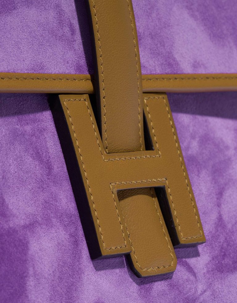 Hermès Jige 29 Doblis / Tadelakt Violet Clair / Kraft