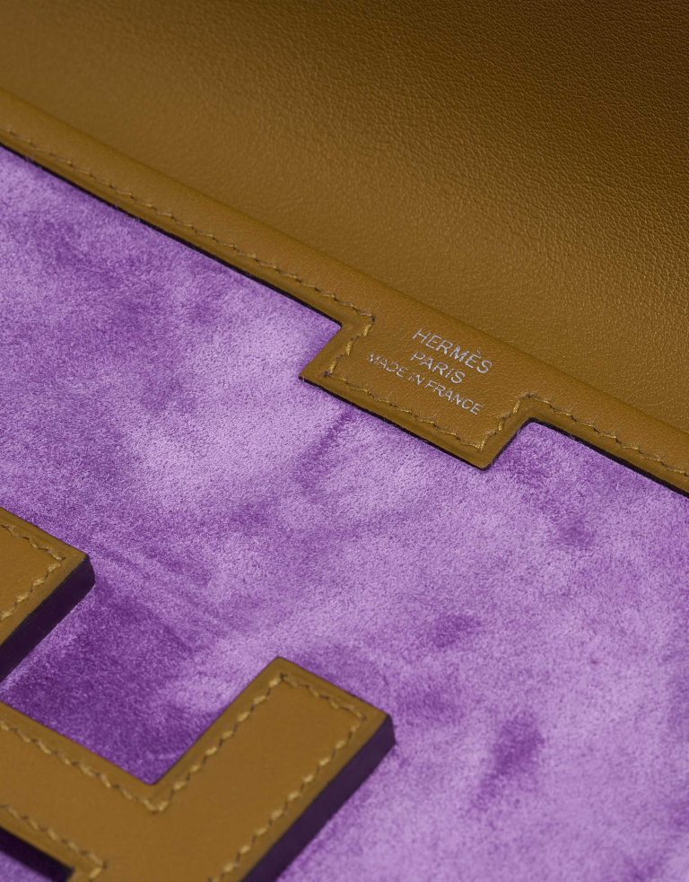 Hermès Jige 29 Doblis / Tadelakt Violet Clair / Kraft
