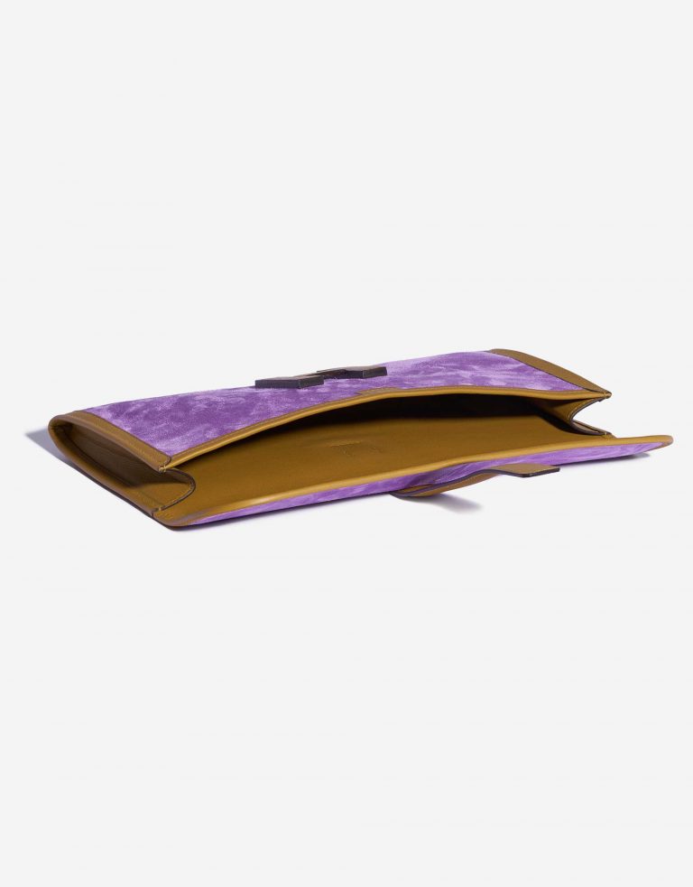 Hermès Jige 29 Doblis / Tadelakt Violet Clair / Kraft