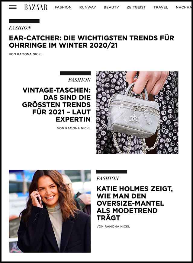 Saclab Featured on Harper's Bazaar