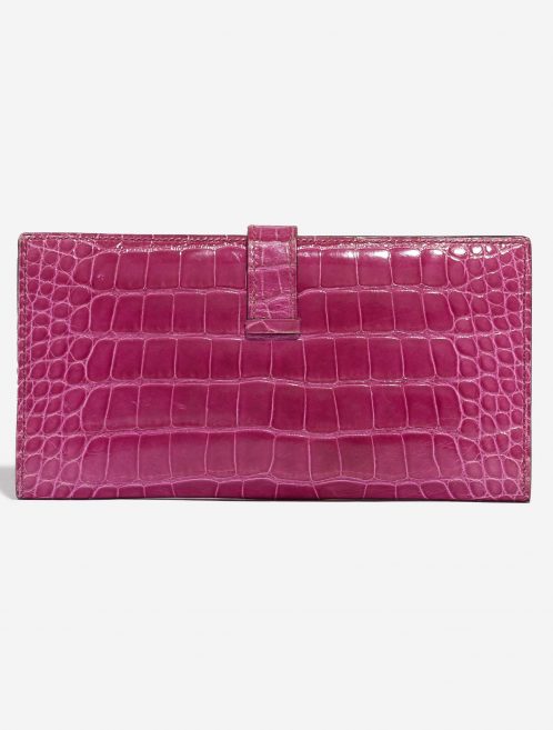 Hermès Wallet Bearn Fuchsia Alligator