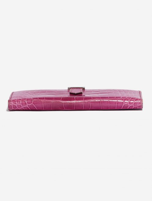 Hermès Wallet Bearn Fuchsia Alligator