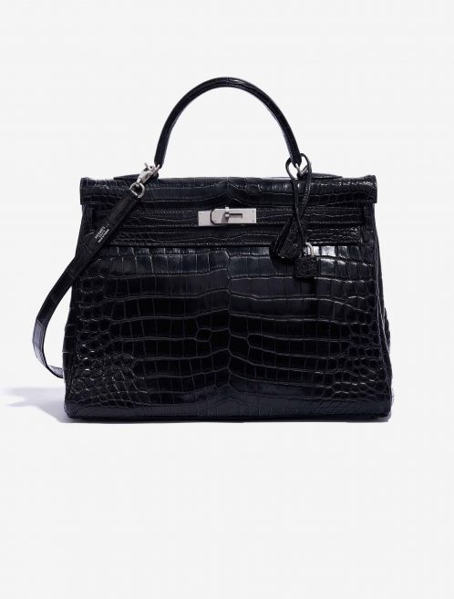 Hermès Kelly 35 Matte Niloticus Black