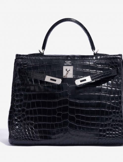 Hermès Kelly 35 Matte Niloticus Black