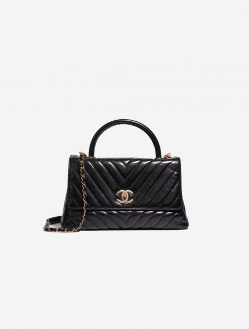 Chanel Handle Medium Calf Black