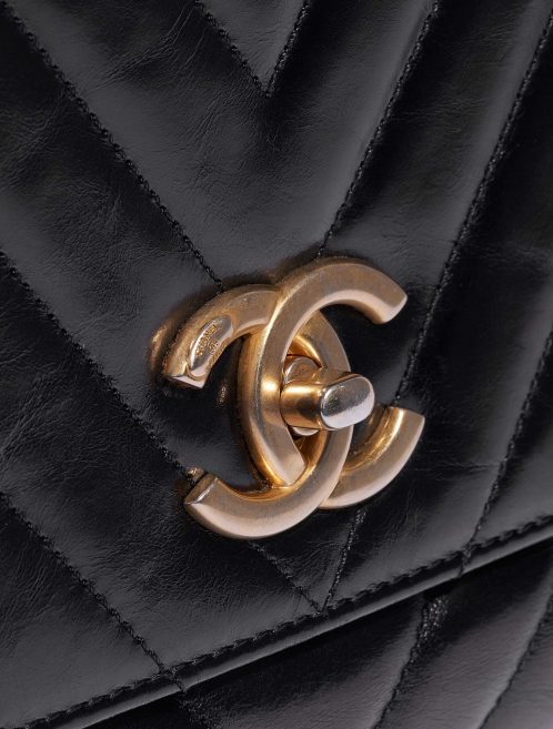 Chanel Handle Medium Calf Black