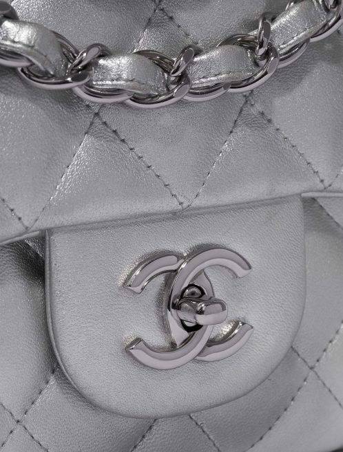Chanel Timeless Jumbo Lamb Silver
