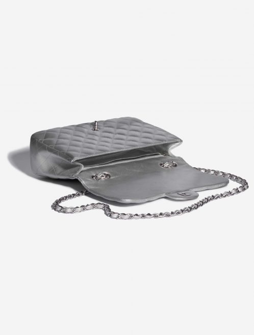 Chanel Timeless Jumbo Lamb Silver