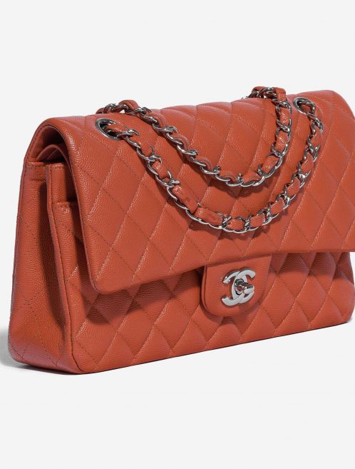 Chanel Timeless Medium Caviar Coral Red