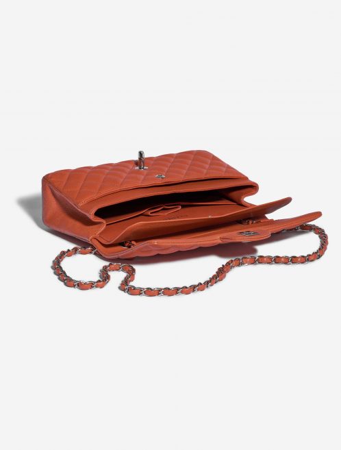 Chanel Timeless Medium Caviar Coral Red