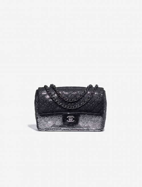 Chanel Timeless Medium Paillette Black / Silver