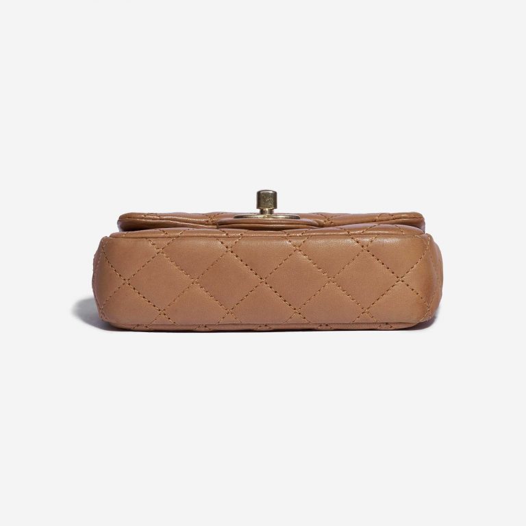 Chanel Timeless Cruise Charm Micro Lamb Camel