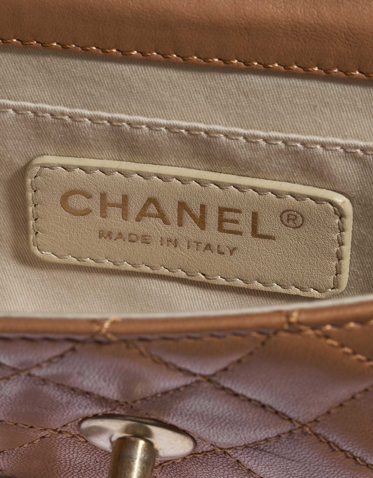 Chanel Timeless Cruise Charm Micro Lamb Camel