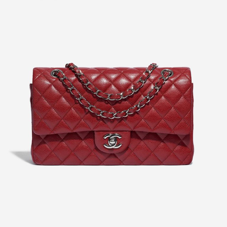 Chanel Timeless Medium Caviar Red