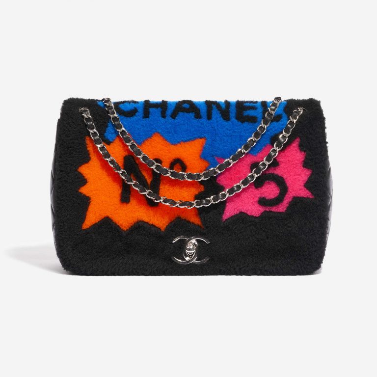 Chanel Timeless Maxi Shearling Pop Art No. 5