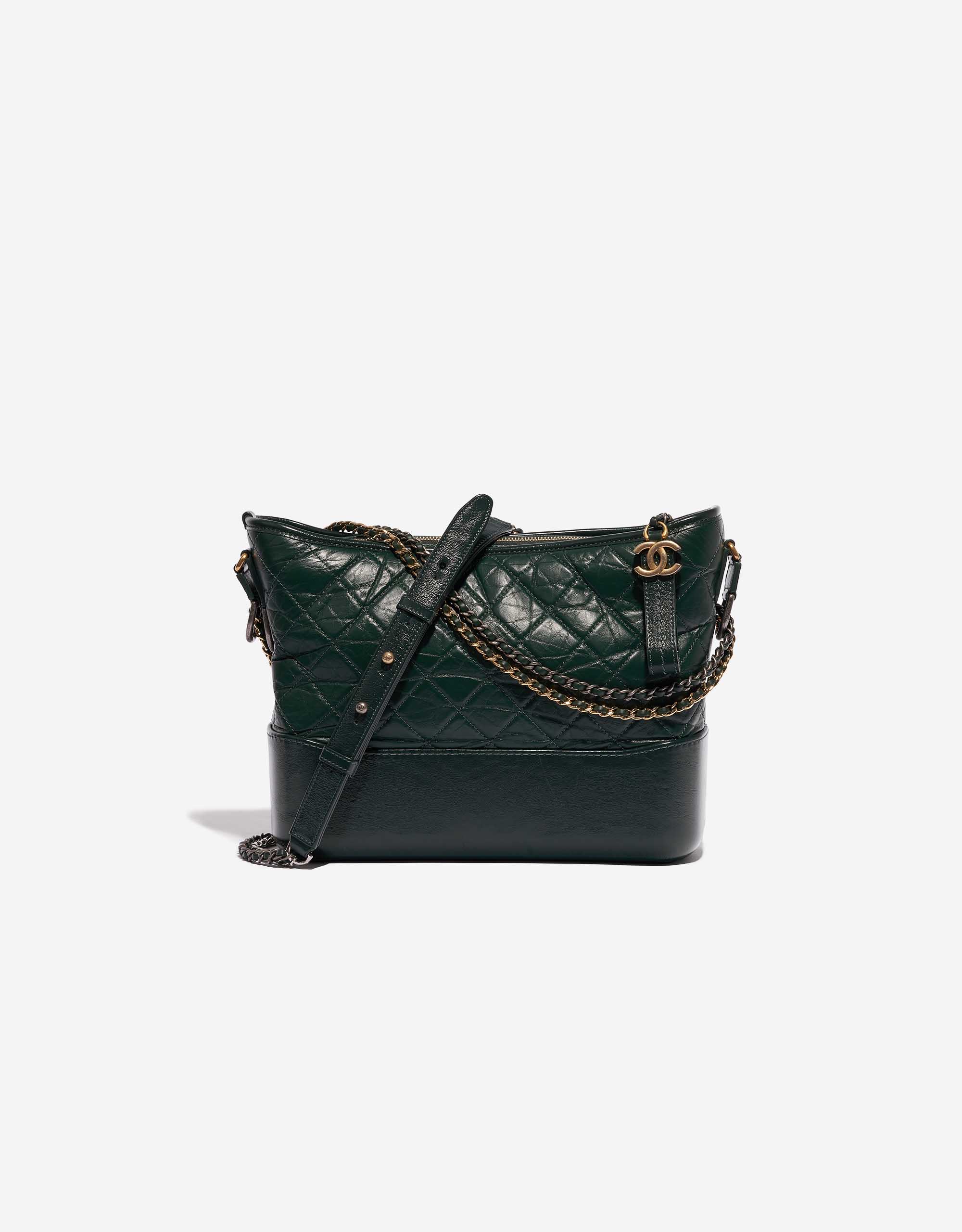 Chanel Gabrielle Medium Lamb Green | SACLÀB