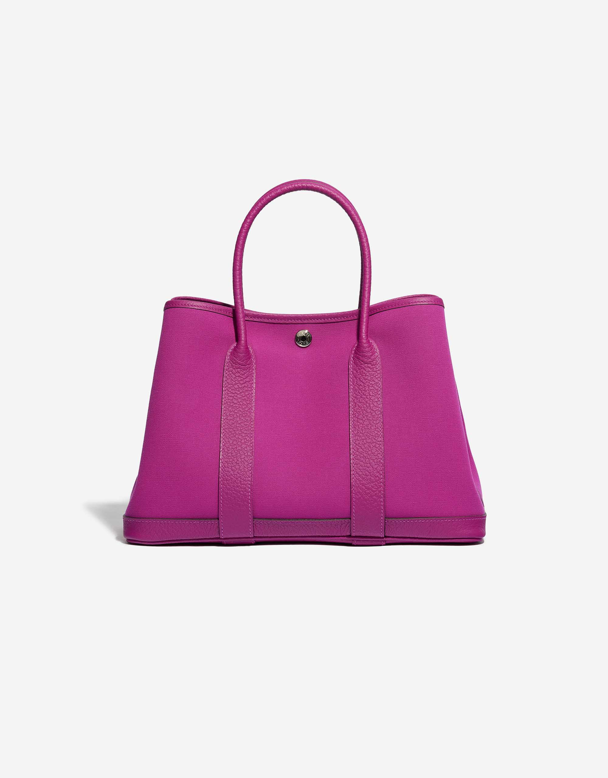 Hermès Garden Party 30 Canvas Magnolia SACLÀB