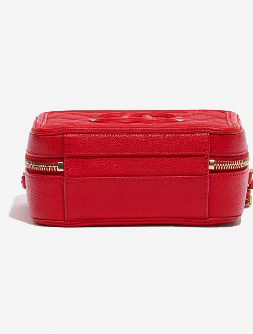 Chanel Vanity Case Small Caviar Red
