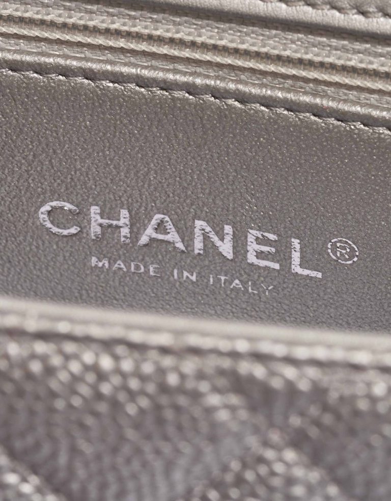 Chanel Filigree WOC Caviar Silver