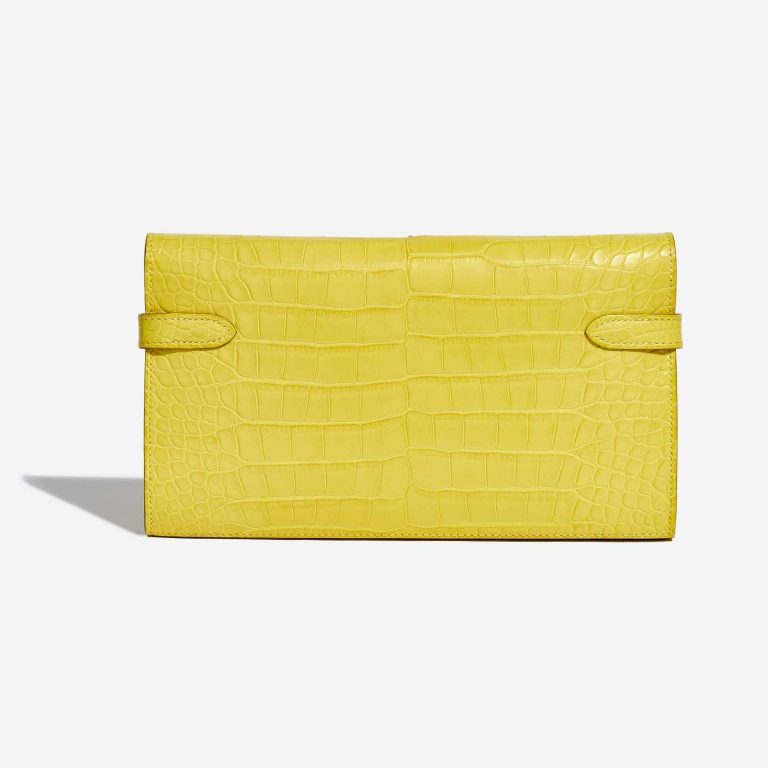 Hermès Kelly Long Wallet Alligator Matte Mimosa
