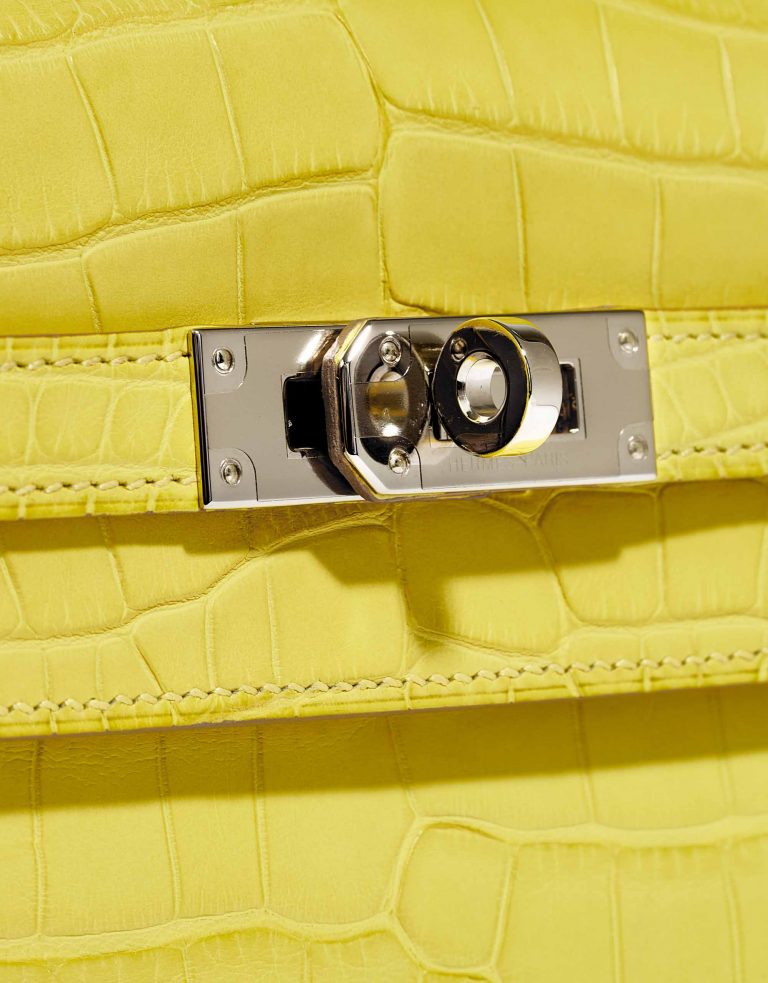 Hermès Kelly Long Wallet Alligator Matte Mimosa