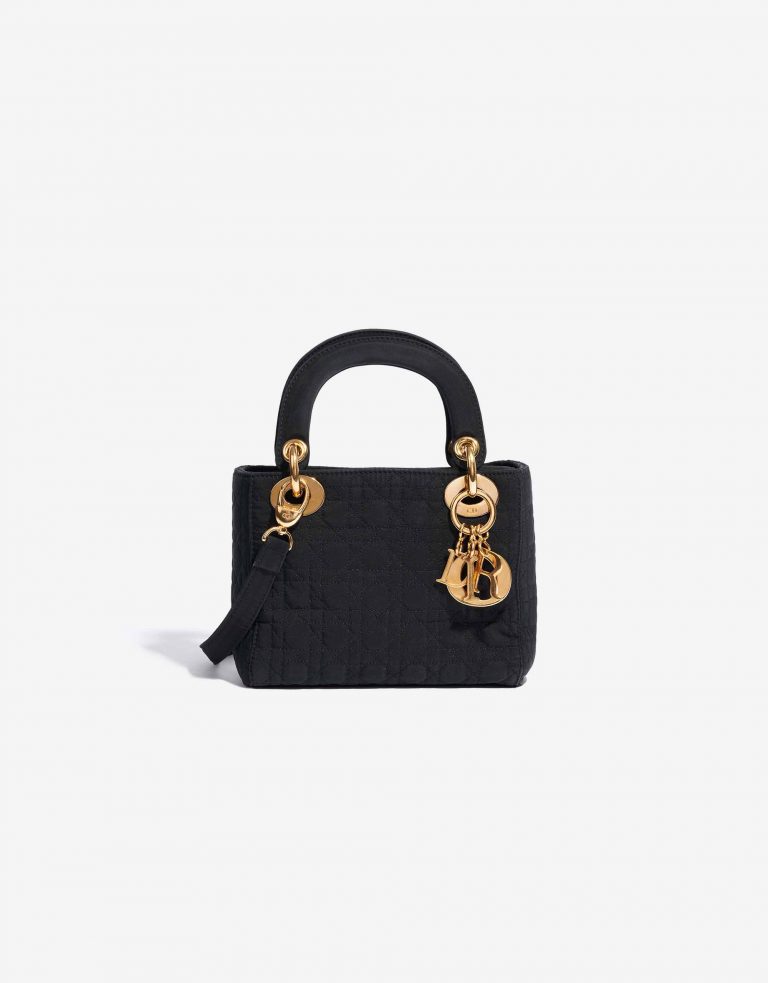 Dior Lady Small Fabric Black