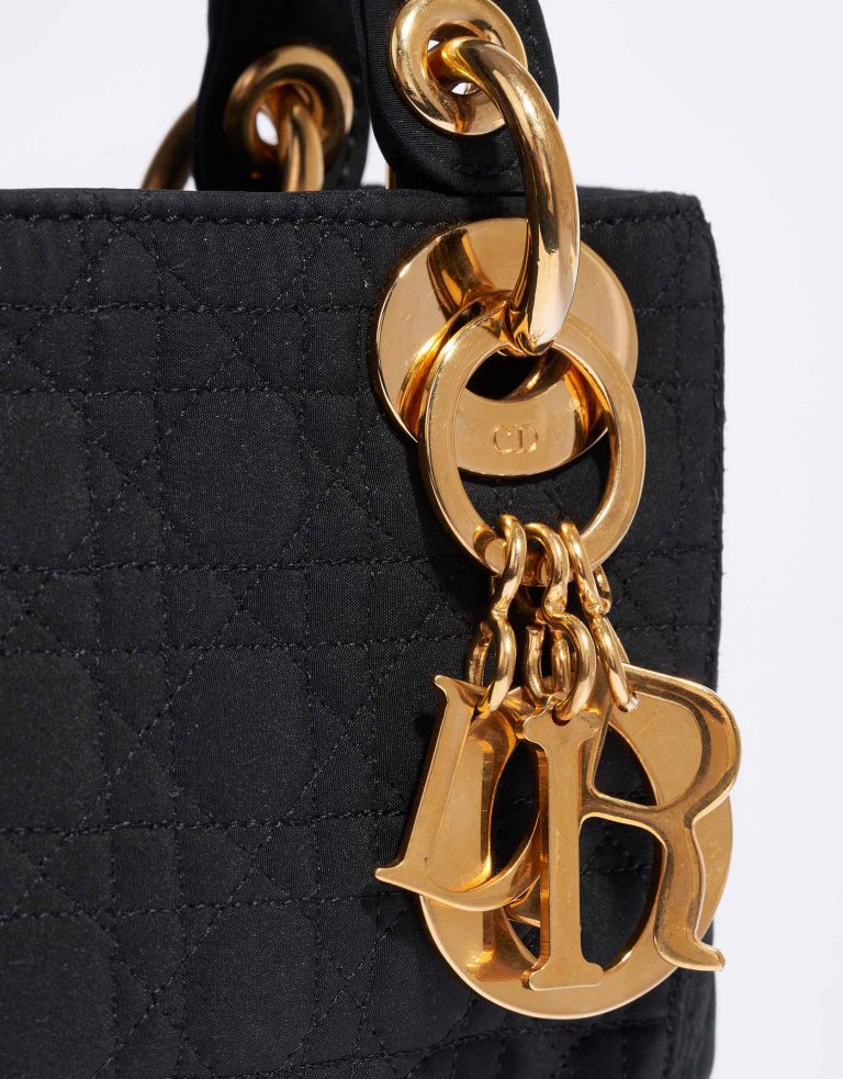 Dior Lady Small Fabric Black