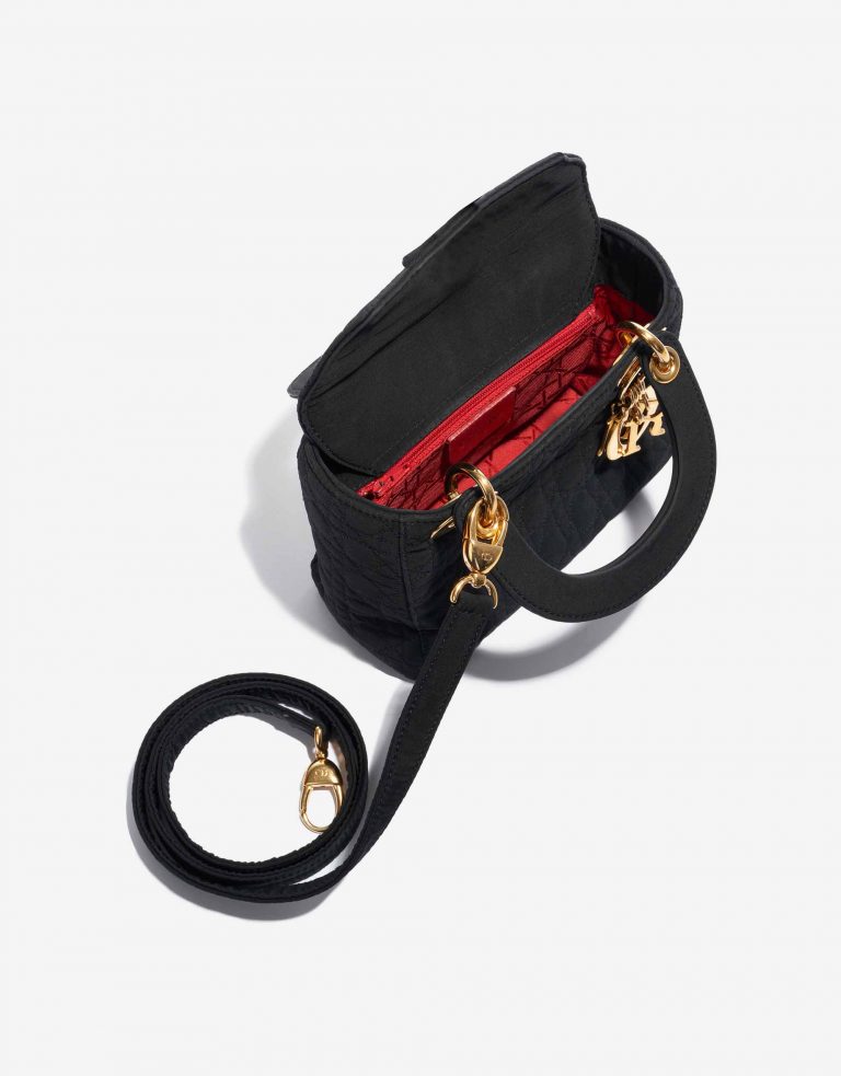 Dior Lady Small Fabric Black