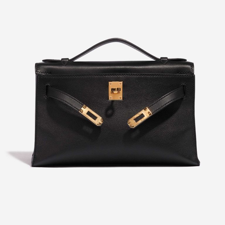 Hermès Kelly Pochette Swift Black