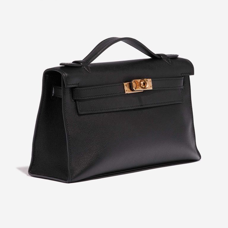Hermès Kelly Pochette Swift Black