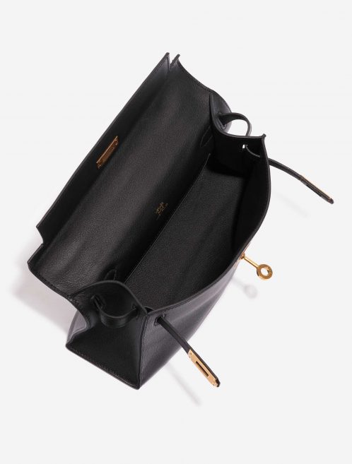Hermès Kelly Pochette Swift Black