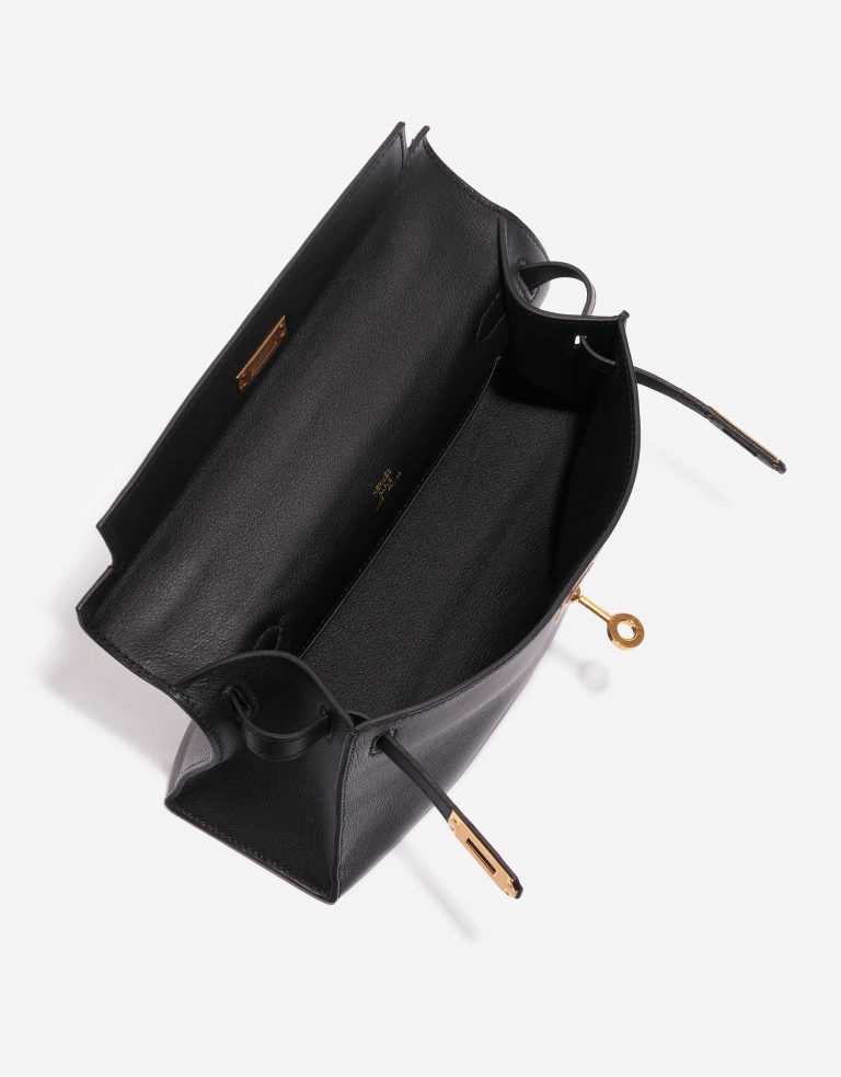 Hermès Kelly Pochette Swift Black