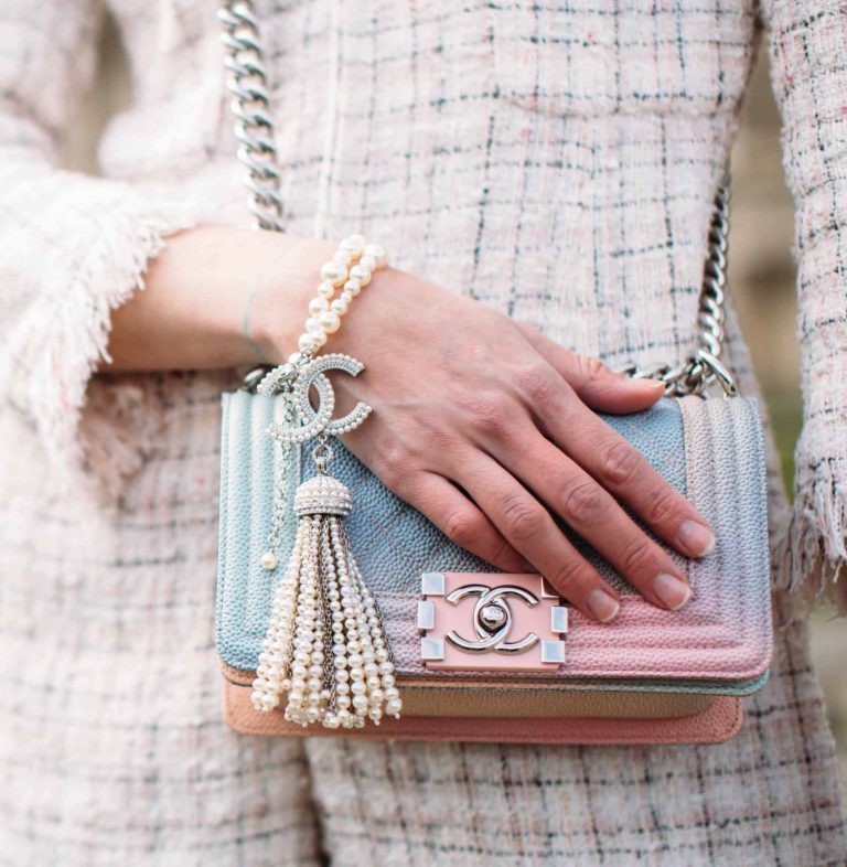 Chanel Rainbow Boy Bag | Shop pre-loved luxury bags at SACLÀB