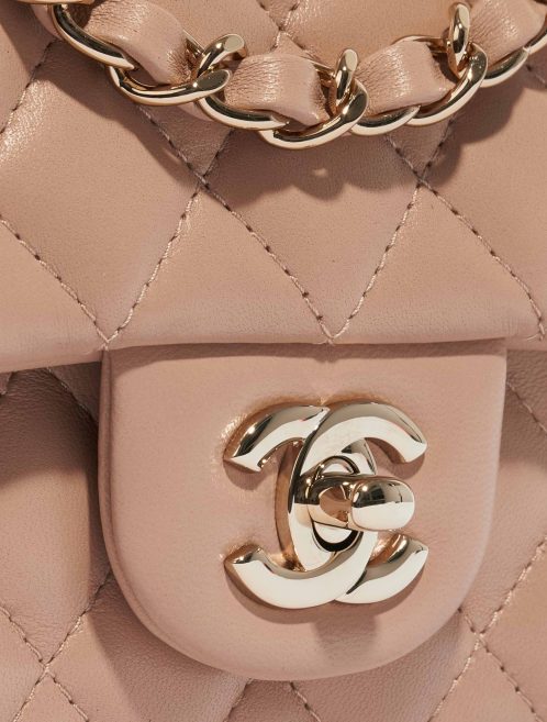 Chanel Timeless Mini Rectangular Lamb Nude