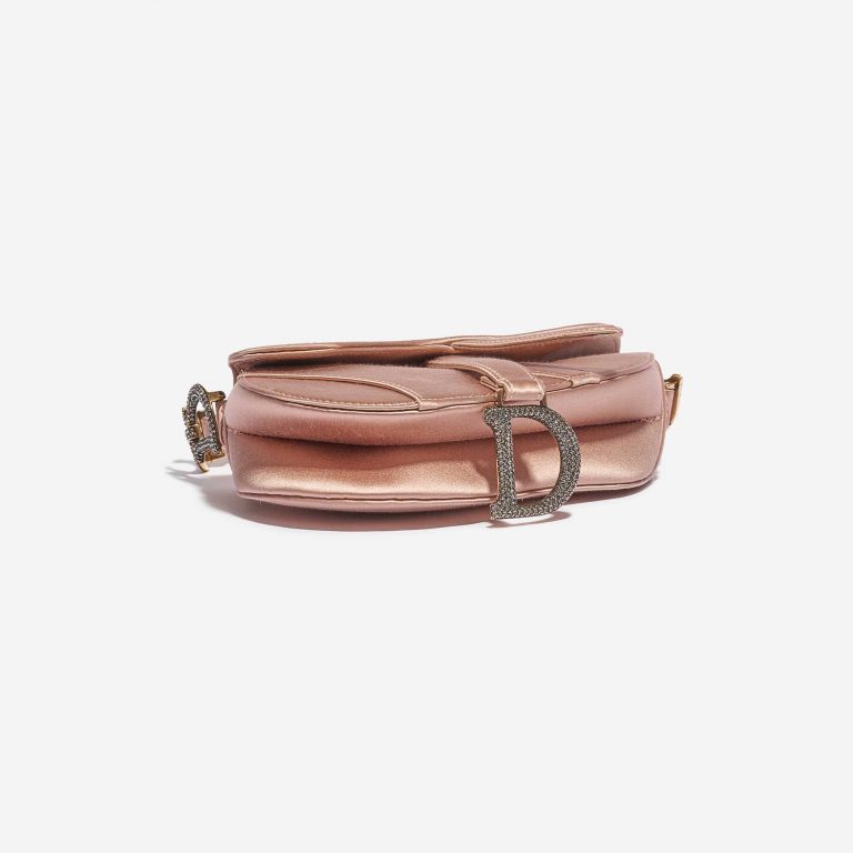 Dior Saddle Mini Satin Beige Rose