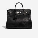 Hermès Birkin 40 Matte Porosus Crocodile Black