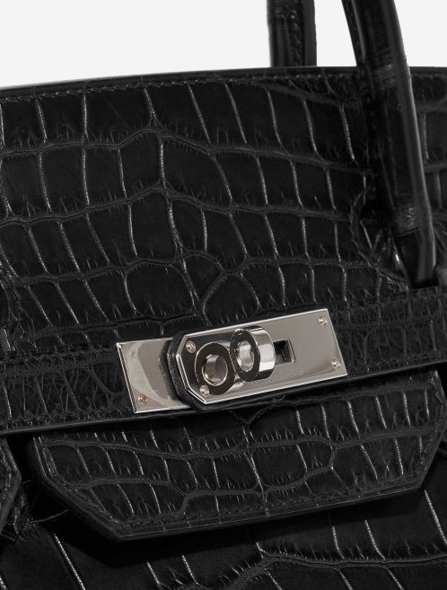 Hermès Birkin 40 Matte Porosus Crocodile Black