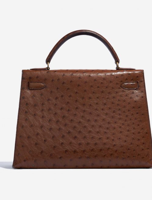 Hermès Kelly 32 Ostrich Marron