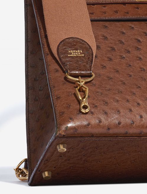 Hermès Kelly 32 Ostrich Marron