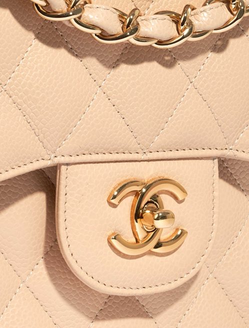 Chanel Timeless Jumbo Caviar Beige