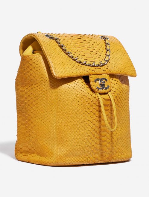 Chanel Urban Spirit Backpack Python Yellow