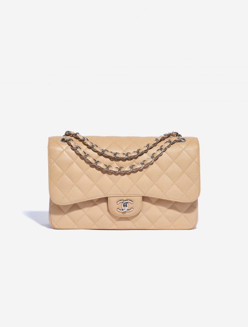 Chanel Timeless Jumbo Caviar Beige