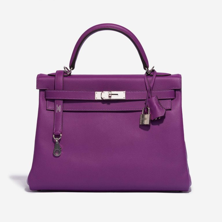 Hermès Kelly 32 Evercolor Anemone