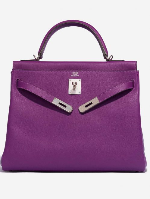 Hermès Kelly 32 Evercolor Anemone