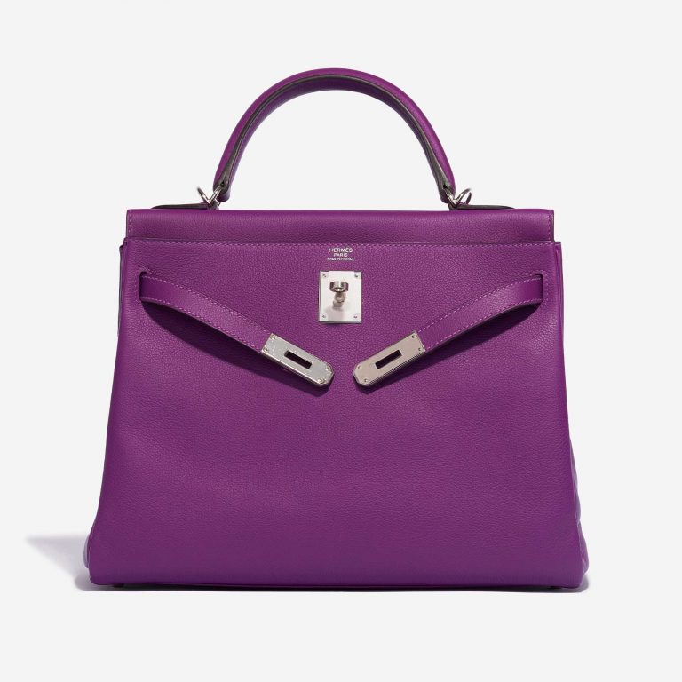 Hermès Kelly 32 Evercolor Anemone