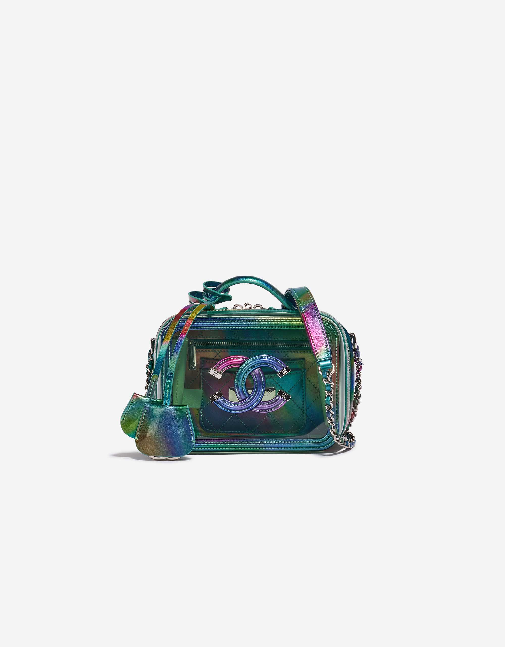 Chanel Vanity Case Small Rainbow Patent | SACLÀB