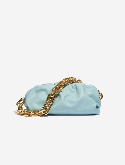 Bottega Veneta Chain Pouch Calf Turquoise