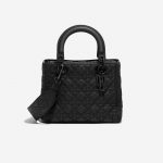 Dior Lady Medium Lamb So Black
